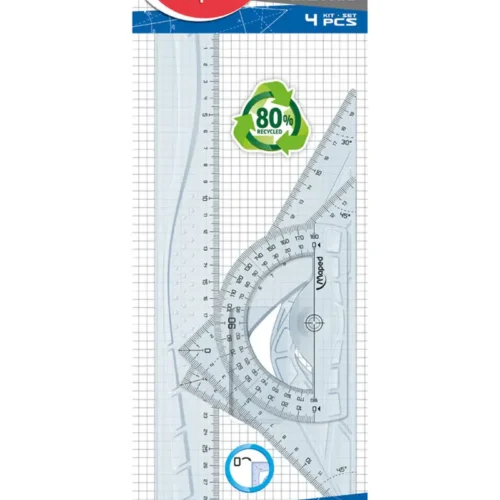 pochette géométrie 30 cm MAPED précise et résistante