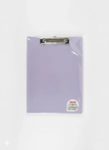 porte bloc pince double A4 plast graduée FA1160-111