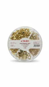 boîte trombone doré Dingli FA1160-155 accessoires bureau