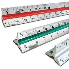 règle 30 cm KITCH précise et résistante pour école et bureau