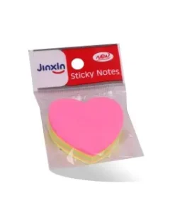 sticky notes forme fluo assortiment 100 feuilles MK195-3