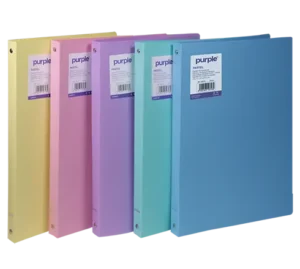 Classeur PP souple 20 mm pastel