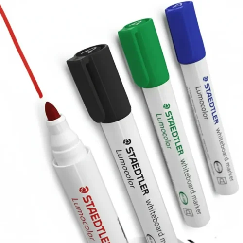 Marqueurs Tableau Staedtler 4 Couleurs Primaires – Effaçables