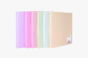 Classeur PP souple 20 mm Velvet Pastel
