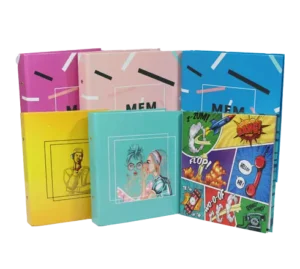 Classeur fantaisie A4 4 anneaux 30 mm