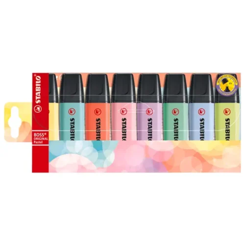 Surligneur pastel STABILO BOSS Original couleurs douces