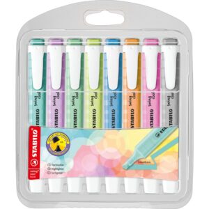 marqueurs fluo Stabilo Swing Cool x8