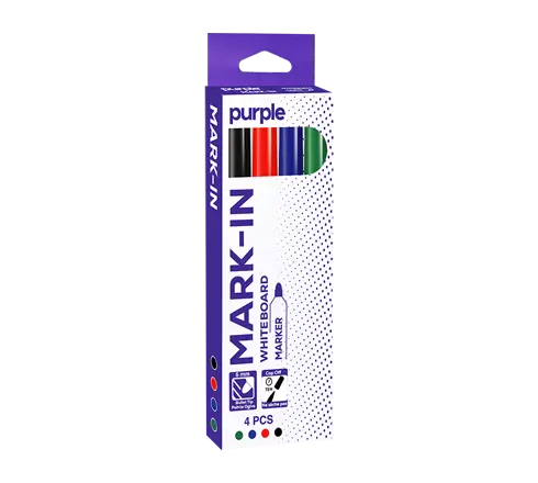Etui 4 Marqueurs Tableau MARK-IN