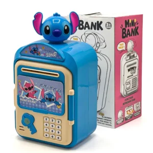 tirelire Stitch enfant adorable sécurisée