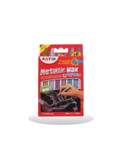 crayons pastel métalliques Fatih 6 couleurs