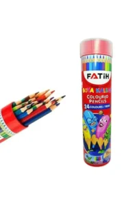 crayons métalliques Fatih 12 couleurs brillants