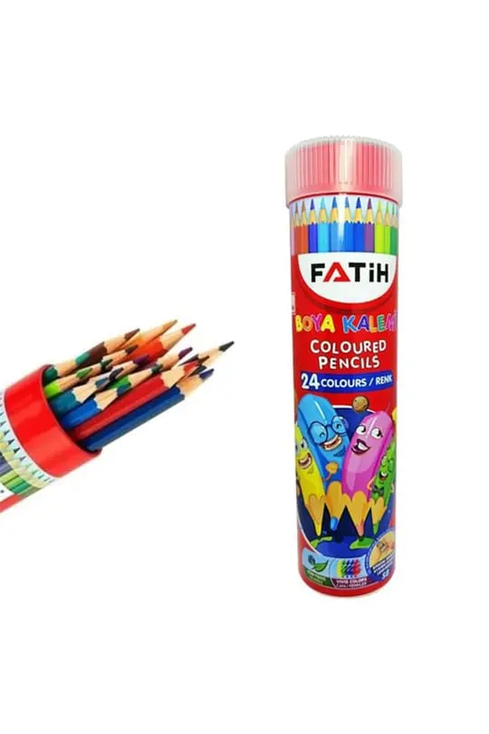 crayons métalliques Fatih 12 couleurs brillants