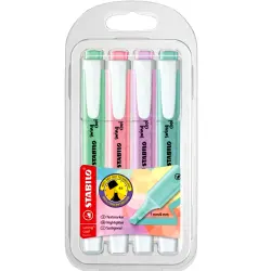 Des outils de surlignage doux et modernes Les surligneurs pastel sont des outils indispensables pour organiser les notes et mettre en valeur les informations importantes. Leur format compact permet un transport facile dans une trousse ou un sac. 🖍️ Une utilisation fluide et confortable Ces outils offrent une encre fluide et homogène qui garantit un tracé net et sans bavure. La pointe biseautée permet de varier les usages selon les besoins, du soulignage fin au surlignage plus large. Ils sont adaptés à un usage quotidien. 🎨 Une meilleure organisation visuelle La pochette de 4 couleurs permet de structurer les informations de manière claire et efficace. Les couleurs pastel rendent les notes plus agréables à lire et facilitent la mémorisation. 📚 Utilisation au quotidien Les surligneurs pastel compacts sont adaptés à plusieurs usages : Prise de notes en cours Révisions scolaires Organisation de documents Bullet journal Travail administratif 🔧 Caractéristiques techniques Produit : surligneurs pastel compacts Quantité : 4 Couleurs : pastel Pointe : biseautée Encre : haute qualité Format : compact Marque : Stabilo 🎯 Pourquoi choisir ce produit ? Les surligneurs Swing Cool pastel offrent un excellent équilibre entre praticité et esthétique. Leur format compact facilite le transport et leurs couleurs douces améliorent la lisibilité des documents. Ils sont parfaits pour les étudiants comme pour les professionnels. ✨ Un outil essentiel pour mieux organiser Ces surligneurs permettent de rendre les notes plus claires et structurées. Ils aident à améliorer la concentration et à organiser efficacement les informations importantes. Les surligneurs Swing Cool pastel sont conçus pour apporter une touche douce et moderne à vos notes. Leurs couleurs pastel permettent de surligner sans agresser les yeux tout en gardant une excellente lisibilité. 🖍️ Une utilisation confortable Ces surligneurs offrent une encre fluide et homogène qui garantit un marquage propre et sans bavure. Leur pointe biseautée permet de varier les tracés selon les besoins, du soulignage fin au surlignage plus large. Ils sont parfaits pour une utilisation quotidienne. 🎨 Une palette pastel harmonieuse La pochette contient 4 couleurs pastel soigneusement sélectionnées pour structurer les informations et améliorer la lisibilité des documents. Elles permettent une organisation claire et agréable. 📚 Utilisation au quotidien Ces surligneurs sont adaptés à plusieurs usages : Prise de notes en cours Révisions scolaires Organisation de documents Bullet journal Travail administratif 🔧 Caractéristiques techniques Produit : surligneurs Swing Cool pastel Quantité : 4 Couleurs : pastel Pointe : biseautée Encre : haute qualité Format : compact Marque : Stabilo 🎯 Pourquoi choisir ce produit ? Les surligneurs Swing Cool pastel offrent un excellent équilibre entre praticité et esthétique. Leur format compact facilite le transport, et leurs couleurs douces rendent les notes plus agréables à lire. Ils conviennent parfaitement aux étudiants comme aux professionnels.