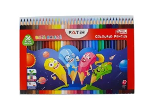crayons de couleur Fatih 36 couleurs 33245